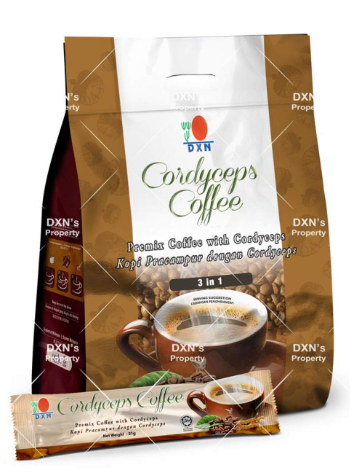 Café au cordyceps  3EN1 DXN